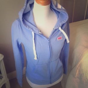 Light Blue PINK sweatshirt